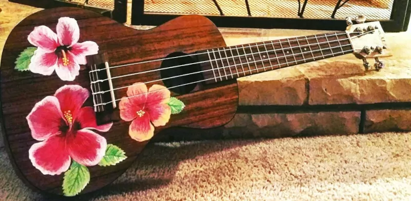 beautiful ukulele