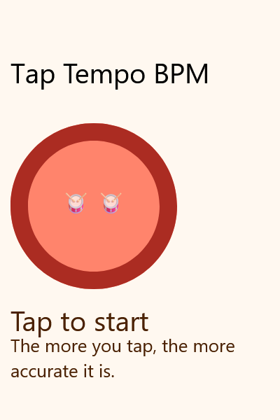 Tap Tempo directly on this website